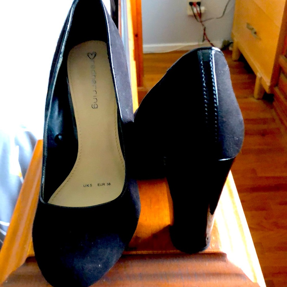 Black classic heels, from Marks & Spencer’s UK,